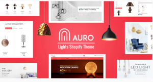 Auro Interior Lights Store Shopify Theme