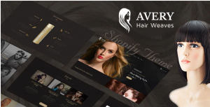 Avery Hair Wig Extension Shopify Theme