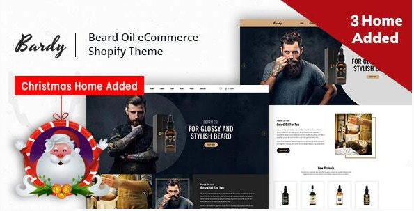 Bardy Beard Oil Shopify Theme