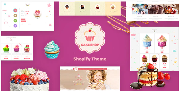 Cake Shop Cafe Shopify Theme