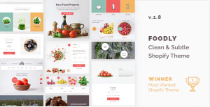 Foodly — One Stop Food Shopify Theme