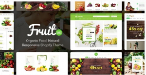 Fruit Shop Organic Food Natural Responsive Shopify Theme