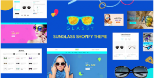 Glassy Sunglass Luxury Store Shopify Theme