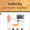 Groham Fashion eCommerce Shopify Theme