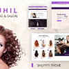 Hair Salon Extension Hairdresser Shopify Theme