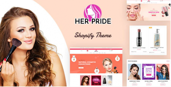 HerPride SkinCare Shopify Theme