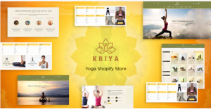 Kriya Pilates Yoga Shopify Theme