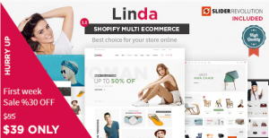 Linda Mutilpurpose eCommerce Shopify Theme
