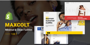MAXCOLT – Minimal Clean Fashion Shopify Theme