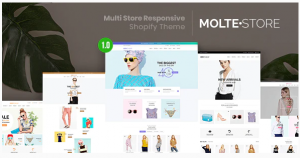MolteStore Multi Store Responsive Shopify Theme