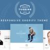 Tuoring Responsive Fashion Tee Clothing Shopify Theme Sections Ready