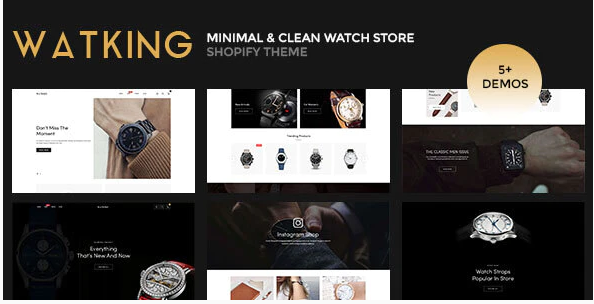 Watking – Minimal Clean Watch Store Shopify Theme