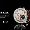 1Second Watches store eCommerce Clean Shopify Theme