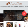 Acoffee Coffee Shop And Restaurant Shopify Theme