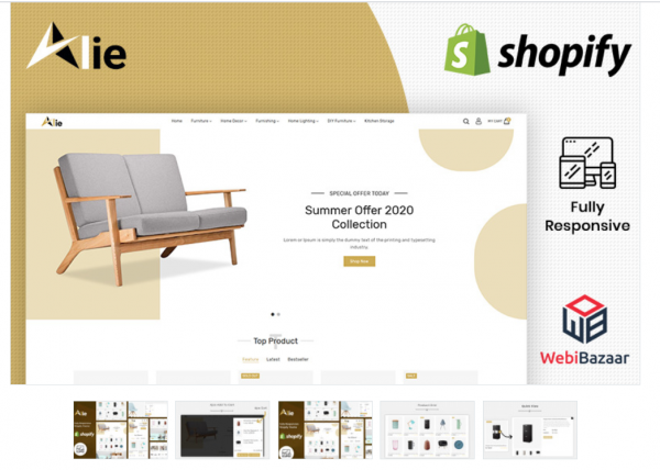 Alie Best Furniture Shopify Theme