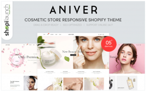 Aniver Cosmetic Store Responsive Shopify Theme