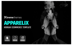 Apparelix Hookah Online eCommerce Template Shopify Theme