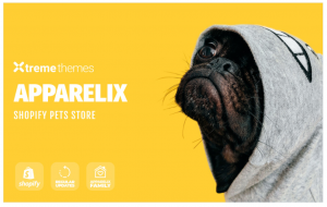 Apparelix Pets Online Store Template Shopify Theme