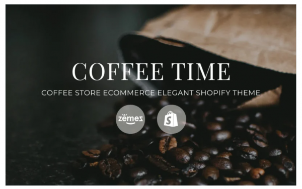 Coffee Time Coffee Store eCommerce Elegant Shopify Theme