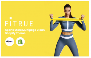Fitrue Sports Store Multipage Clean Shopify Theme