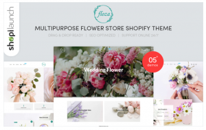 Floza MultiPurpose Flower Store Shopify Theme