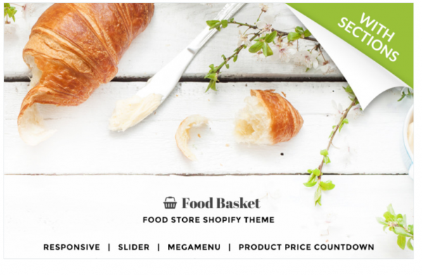 Food Basket Food Store Shopify Theme