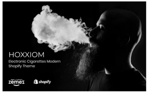 Hoxxiom Electronic Cigarettes Modern Shopify Theme