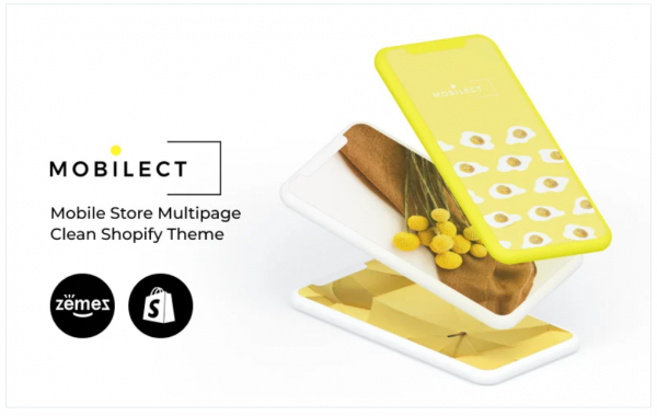 Mobilect Mobile Store Multipage Clean Shopify Theme