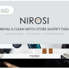 Nirosi Minimal Clean Watch Store Shopify Theme