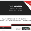 One World Travel Store Shopify Theme