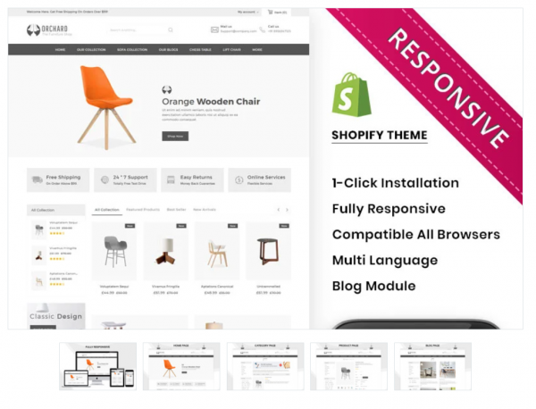 Orchard The Furniture Store Responsive Shopify Theme
