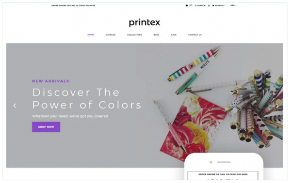 Printex Print Shop Multipage Modern Shopify Theme