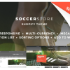 Soccer Store Shopify Theme