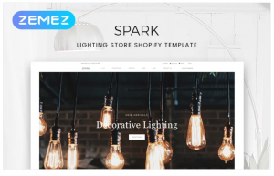 Spark Lighting Store Modern Shopify Theme