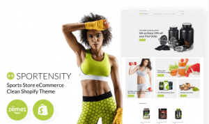 Sportensity Sports Store eCommerce Clean Shopify Theme 1