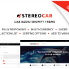 Stereocar Efficient Automobiles Parts Accessories Online Shopify Theme