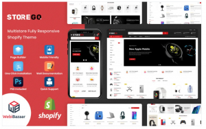 StoreGo Multipurpose Premium Electronic Shopify Theme 2