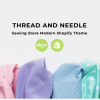 Thread And Needle Sewing Store Modern Shopify Theme 1