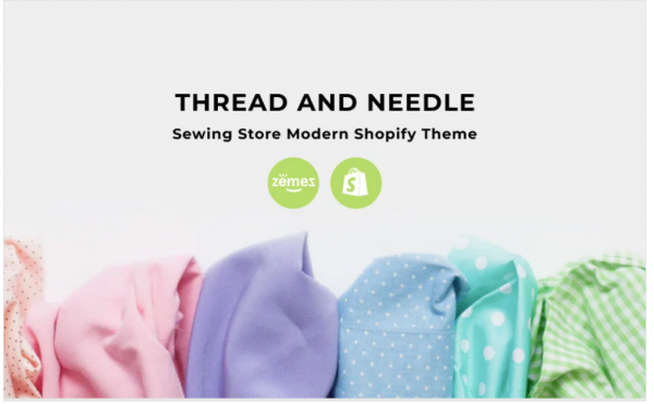 Thread And Needle Sewing Store Modern Shopify Theme 3