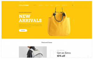 YellowBag Handbag Responsive Shopify Theme