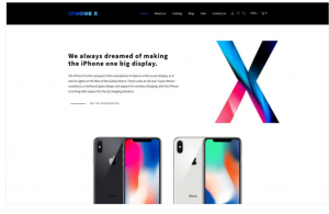 iPhone X Apple Store Shopify Theme