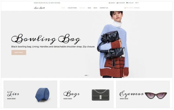 Lux Look Accessories Elegant Shopify Theme