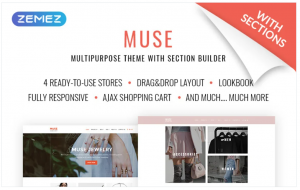 Muse Jewellery Fashion Responsive Shopify Theme