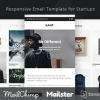 Kant Responsive Email for Startups 50Sections MailChimp Mailster Shopify Notifications